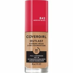 Outlet π― CoverGirl Outlast Extreme Wear 3-in-1 Liquid Foundation π 42 Outlet π― CoverGirl Outlast Extreme Wear 3-in-1 Liquid Foundation π -Makeup Remover Shop unnamed file 1067