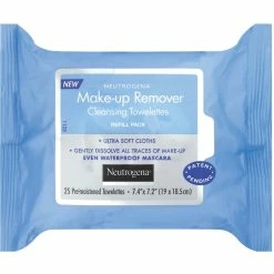Cheapest ❤️ Neutrogena Makeup Remover Cleansing Towelettes 25 Ct. 🥰