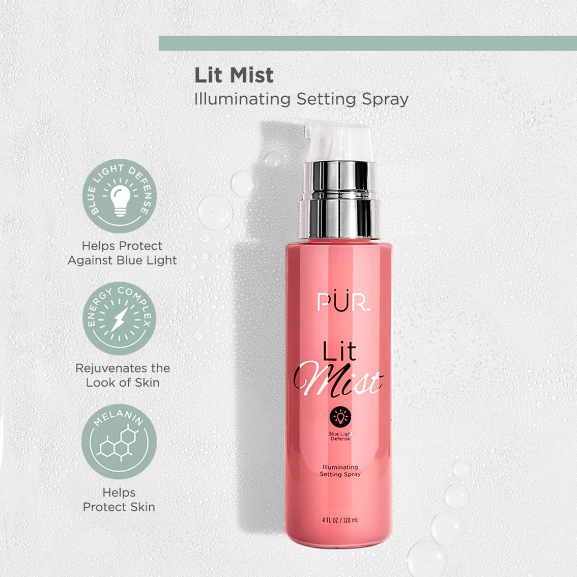 Cheap π PUR Beauty Lit Mist Illuminating Setting Spray π 5 Cheap π PUR Beauty Lit Mist Illuminating Setting Spray π - Image 3