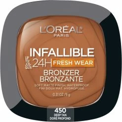 Top 10 🛒 L'Oreal Paris Infallible Makeup Up To 24H Fresh Wear Soft Matte Bronzer 0.31 Oz. 🥰