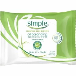Wholesale ❤️ Simple Oil Balancing Wipes 25 Pk. 💯