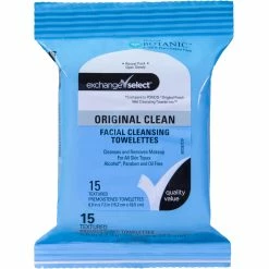 Deals 🥰 Exchange Select Facial Cleansing Cloths, 15 Ct. 😍