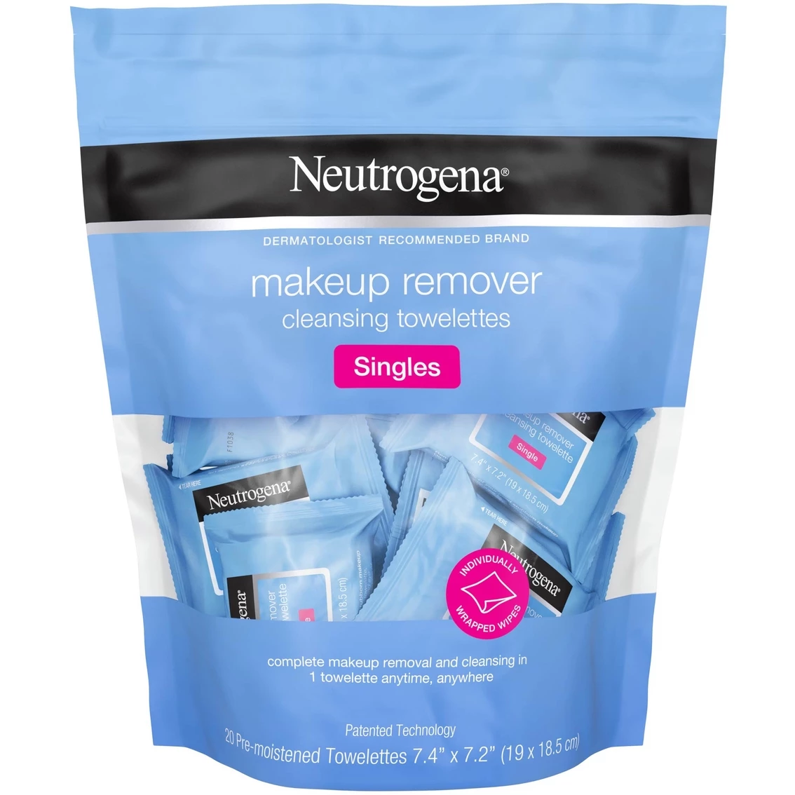 Discount 𧨠Neutrogena Cleansing Makeup Remover Cleansing Towelettes Singles 20 Ct. 𧨠3 Discount 𧨠Neutrogena Cleansing Makeup Remover Cleansing Towelettes Singles 20 Ct. π§¨