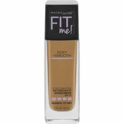 Best Pirce 🔥 Maybelline New York Maybelline Fit Me Dewy + Smooth Liquid Foundation Makeup With SPF 18 🎁 -Makeup Remover Shop unnamed file 716